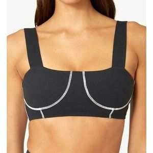 Weworewhat Corset Top Size XL Black Retail $58